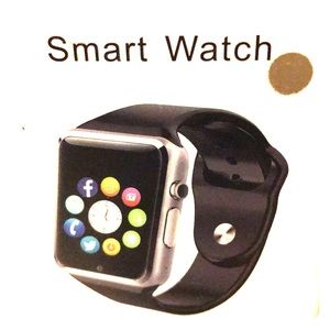 Rose Gold Smart watch with charger